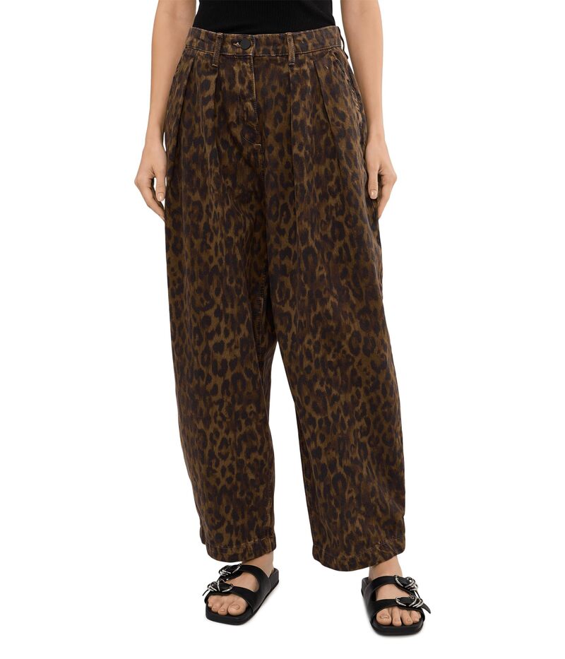 オールセインツ レディース ボトムス ジーンズズボン下 AllSaints Becca Denim Trousers Leppo Brown 赤銅色