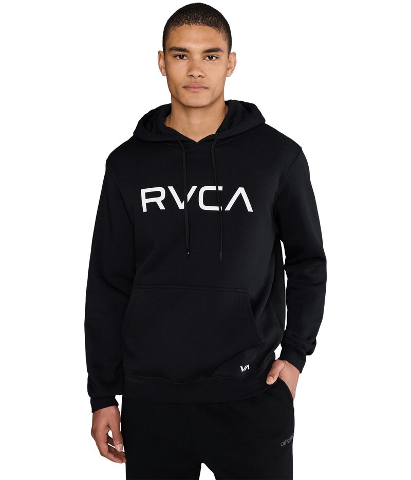 ルーカ メンズ アウター パーカー・スウェット Big RVCA Hoodie Black 1 ブラック｜ReVida 店