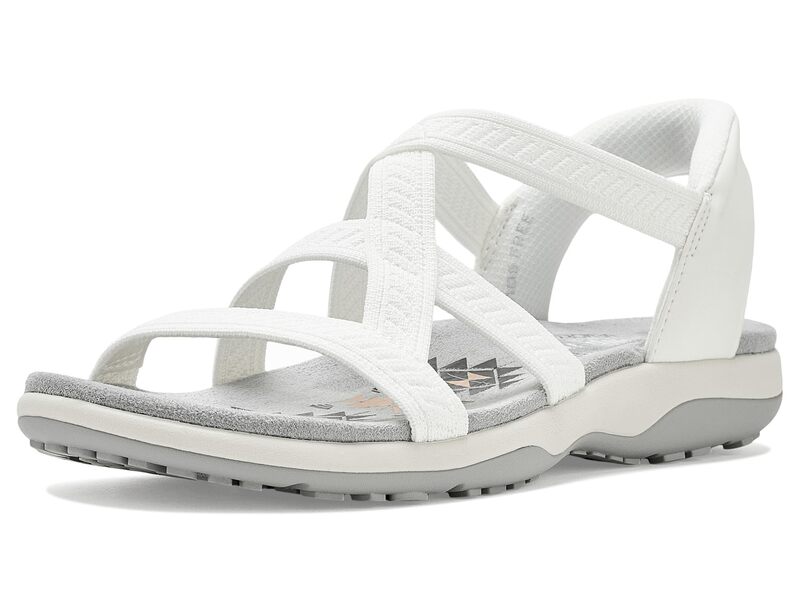 スケッチャーズ レディース シューズ サンダル SKECHERS Reggae Slim - Daily Vibe - Hands Free Slip-ins White 白いこと