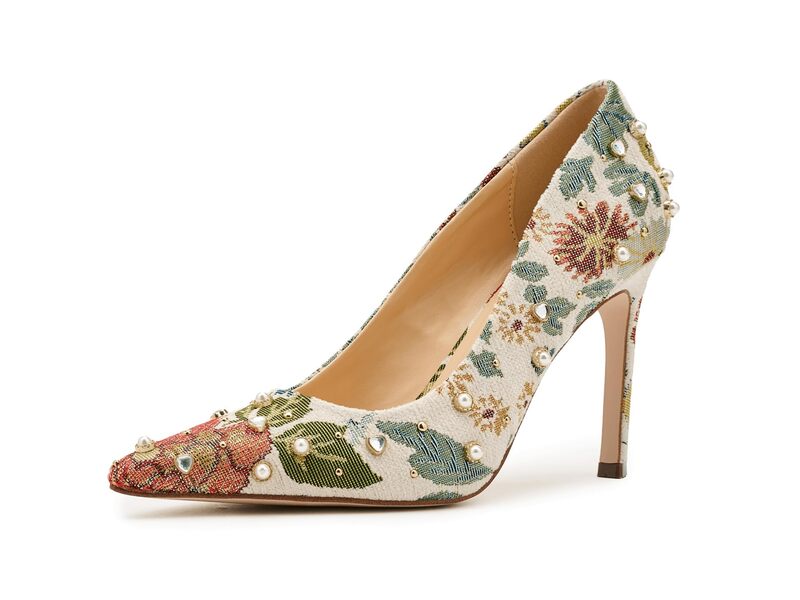 ジェシカシンプソン レディース シューズ 踵 Jessica Simpson Welica Classic Pumps Creamulti 皮膚軟化剤
