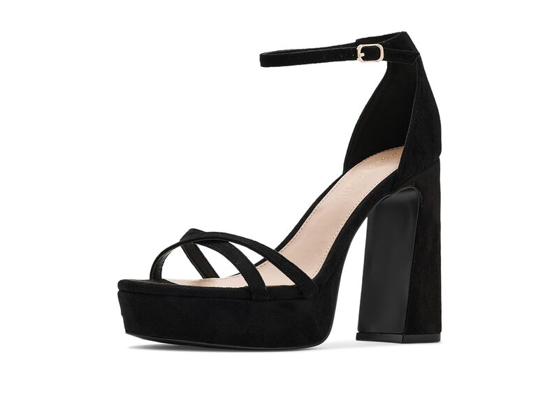 マッデンガール レディース シューズ 踵 Madden Girl Cady Black Fabric 黒いこと