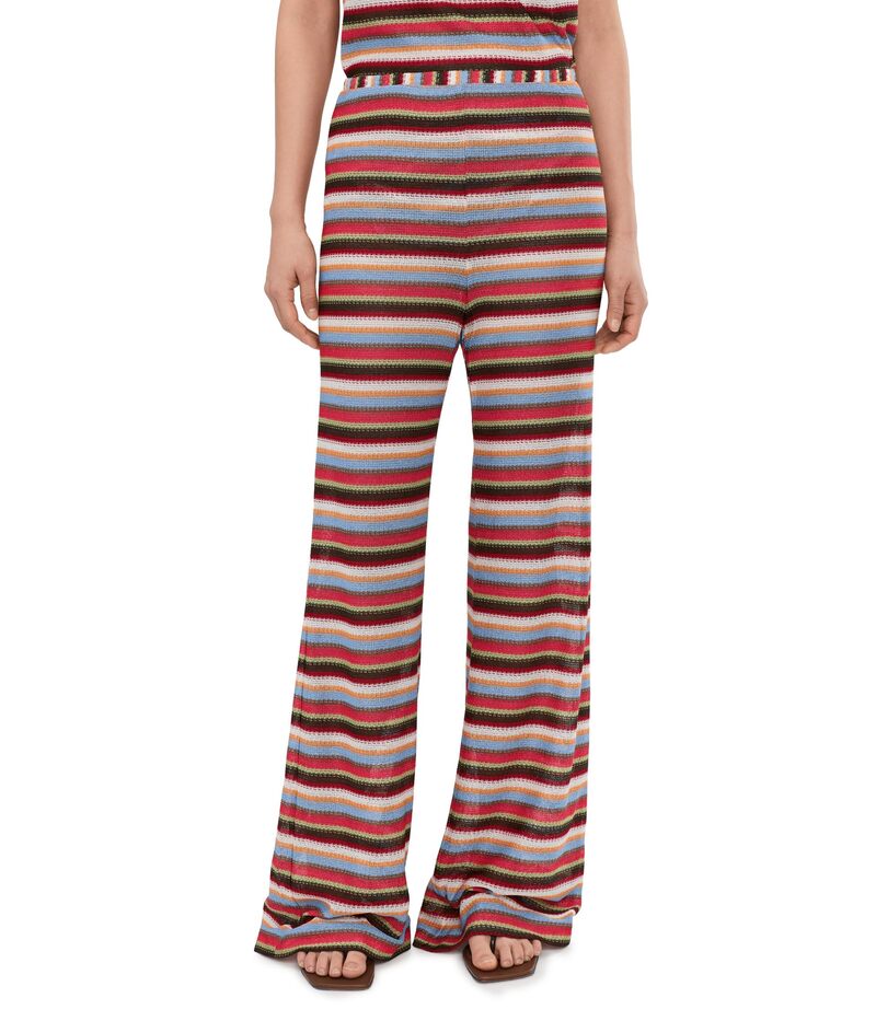 ウミーユアムーム レディース ボトムス 心地よいズボン下 Show Me Your Mumu Kenny Pantsunkissed Stripe Knit 縞模様