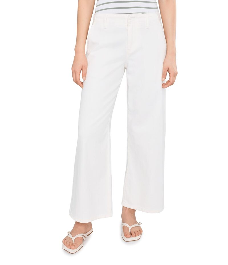リヴァプール ロサンゼルス レディース ボトムス デニムパンツ ワイドレッグ プチ ジーンズ Liverpoolos Angeles Petite Mid-rise Weekender Wide Leg Jeans White ホワイト｜ReVida 店 22,484円