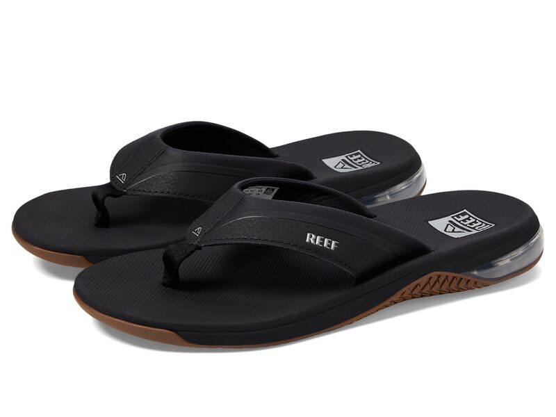リーフ メンズ シューズ スニーカー Reef Anchor Black/Silver ブラック|ReVida 店