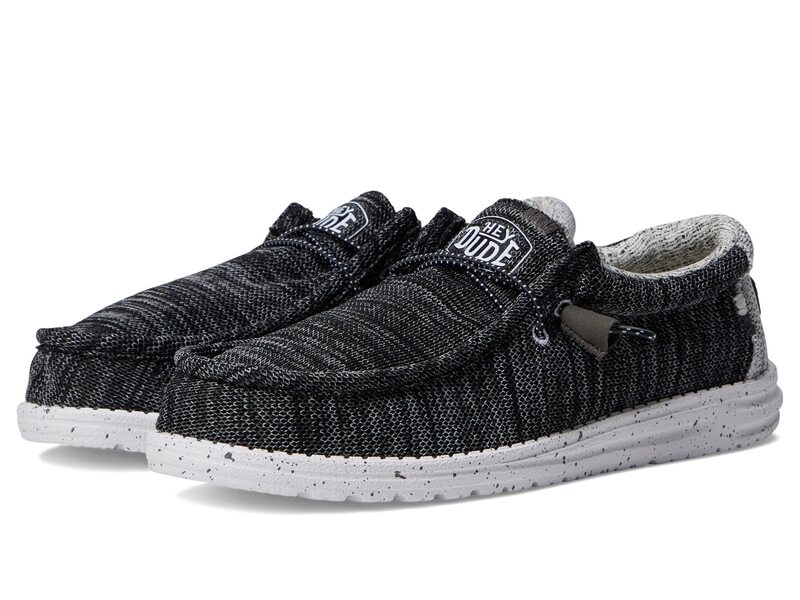 ヘイデュード メンズ シューズ スニーカー Hey Dude Wally Stretch Mix Slip-On Casual Shoes Meteorite