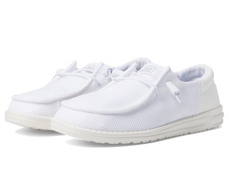 ヘイデュード レディース シューズ スニーカー Hey Dude Wendy Funk Mono White 白いこと