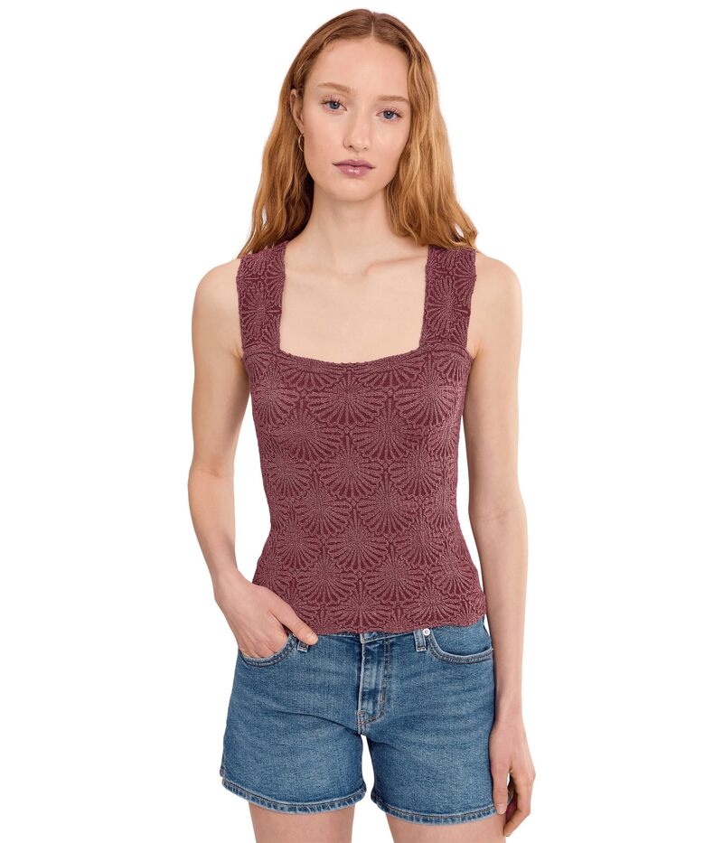 フリーピープル レディース トップス ティーシャツ Free People Love Letter Cami Pomegranate