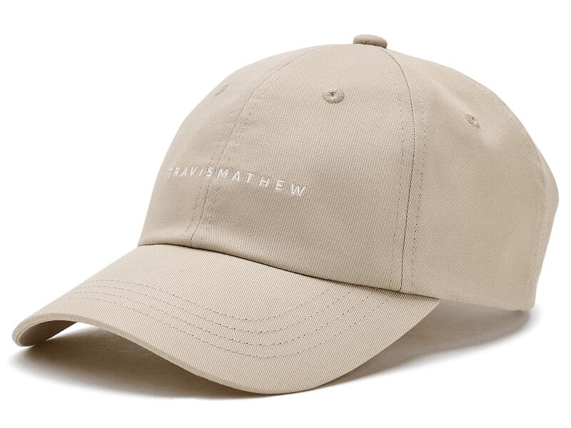 トラビスマヒュー レディース 添え物 かぶり笠 TravisMathew The Dad Hat Light Khaki カーキ