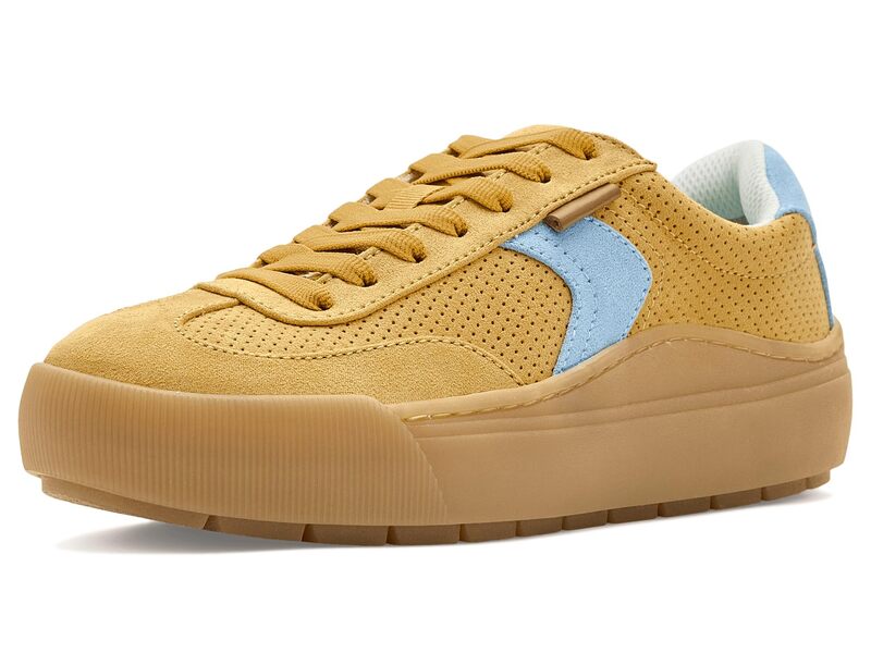 お医者さん・膝掛け レディース シューズ スニーカー スピード競技 Dr. Scholl\u0027s Time Off Win Lace-Up Shoesunshine Spritz Yellow 黄色