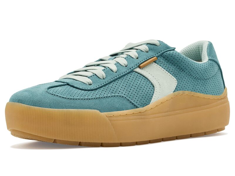 お医者さん・肩かけ レディース シューズ スニーカー スピード競技 Dr. Scholl\u0027s Time Off Win Lace-Up Shoes Teal Dreams Blue Green 青み