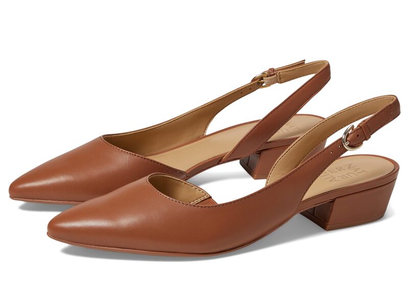 ナチュライザー レディース シューズ 踵 Naturalizer Banks English Tea Brown Leather 赤銅色