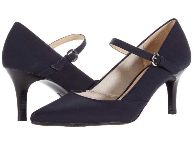 ライフストライド レディース シューズ 踵 LifeStride Sandrine Navy 米国海軍