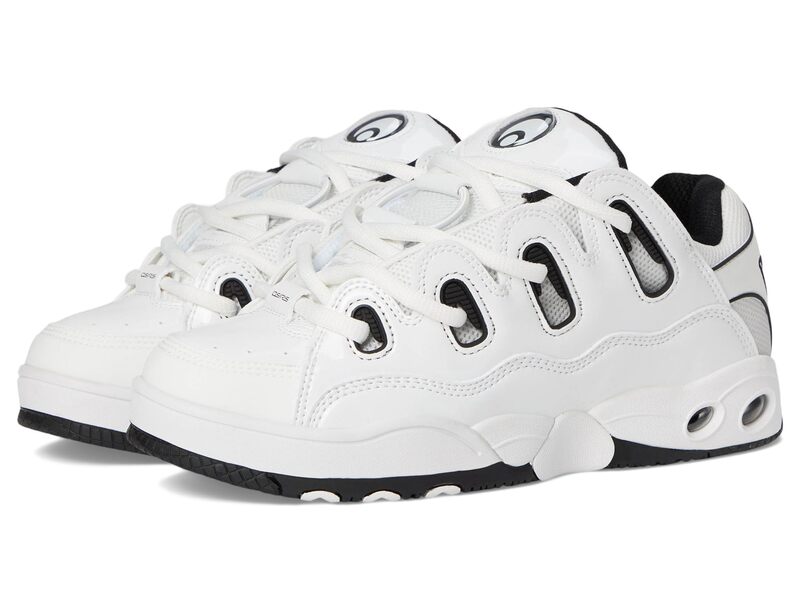 オサイラス メンズ シューズ スニーカー Osiris D3 OG White/Black 白いこと