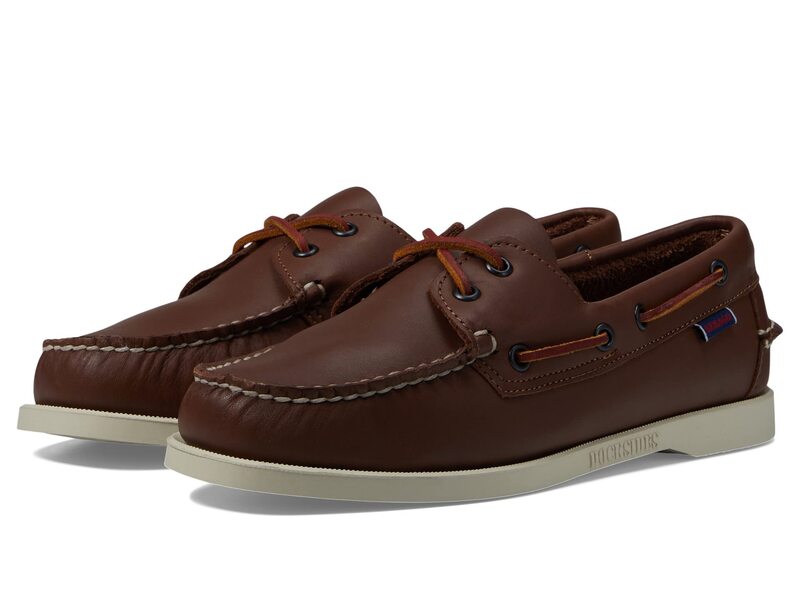 セバゴ レディース シューズ Sebago Docksides Portland Brown 赤銅色
