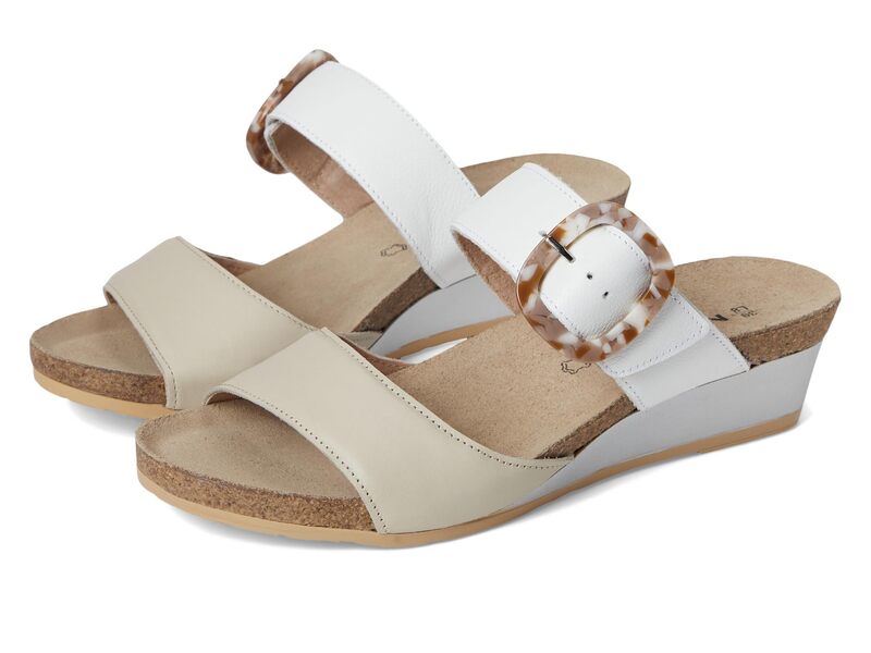 ナオト レディース シューズ 踵 Naot Kingdom Soft Ivory Leather/Soft White Leather 白いこと
