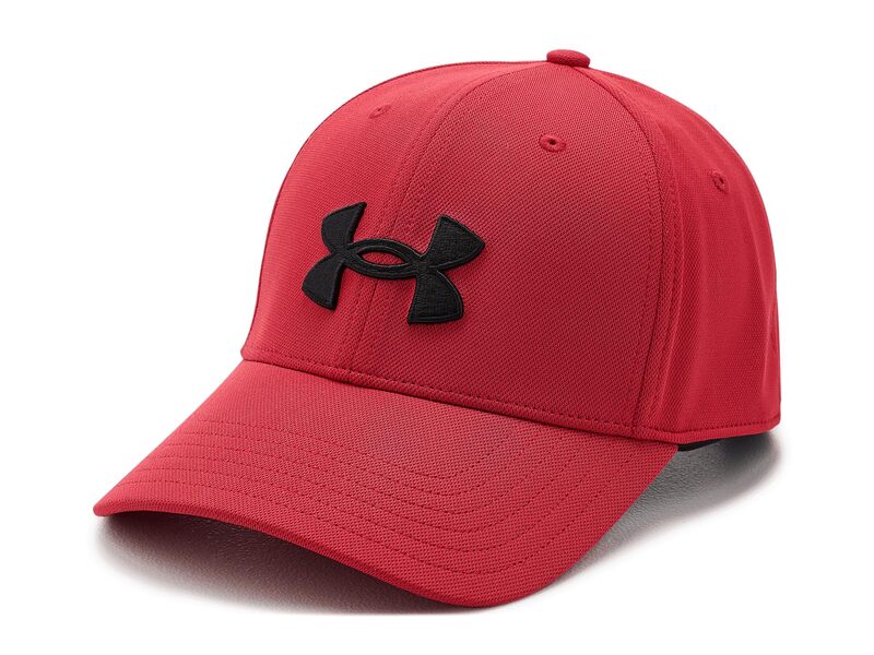 アンダーアーマー メンズ アクセサリー 帽子 Under Armour Blitzing Hat Adjustable Red/Black ブラック｜ReVida 店