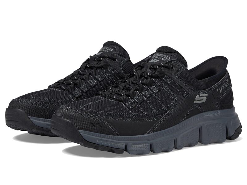スケッチャーズ メンズ シューズ スニーカー SKECHERSummits AT Hands Free Slip-In Black 黒いこと