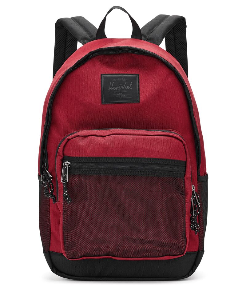 ハーシェルサプライ メンズ 御徒面子 うしろ側容器に並べる・背嚢 Herschel Supply Co. Kaine Backpack Varsity Burgundy バーガンディ