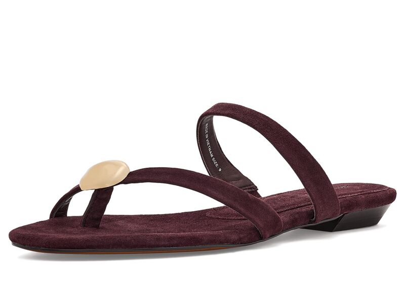 メイドウェル レディース シューズ サンダル スエードクロス Madewell The Mila Organic Hardware Thong Sandal インチ Suedespresso Bean