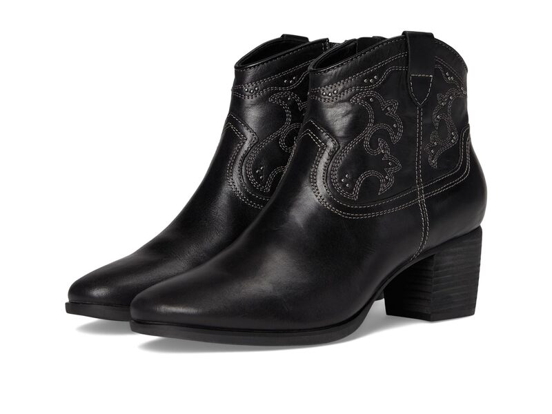 エイトレックス レディース シューズ ブーツ・レインブーツ 踵 Aetrex Reagan Western Heeled Boots Black 黒いこと