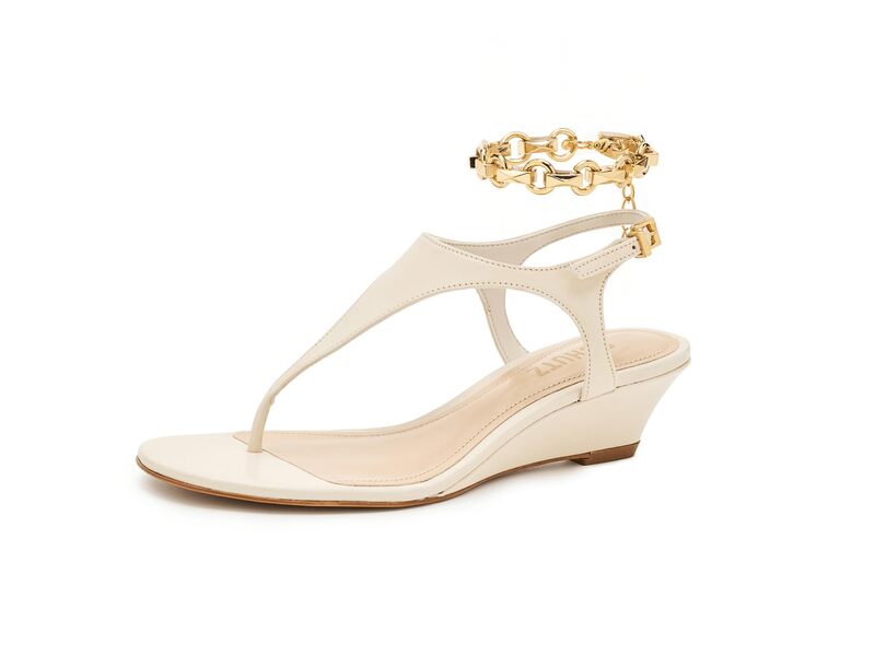シュッツ レディース シューズ 踵 Schutz Lys Wedge Sugar White 白いこと