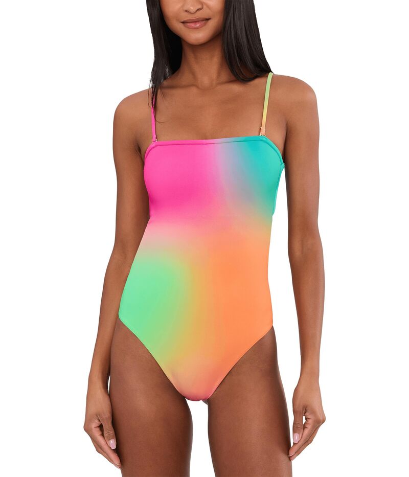 ビーチライオット レディース 水泳着 上下仕掛ける Beach Riot Stassia One Piece Strawberry Sunset Ombre