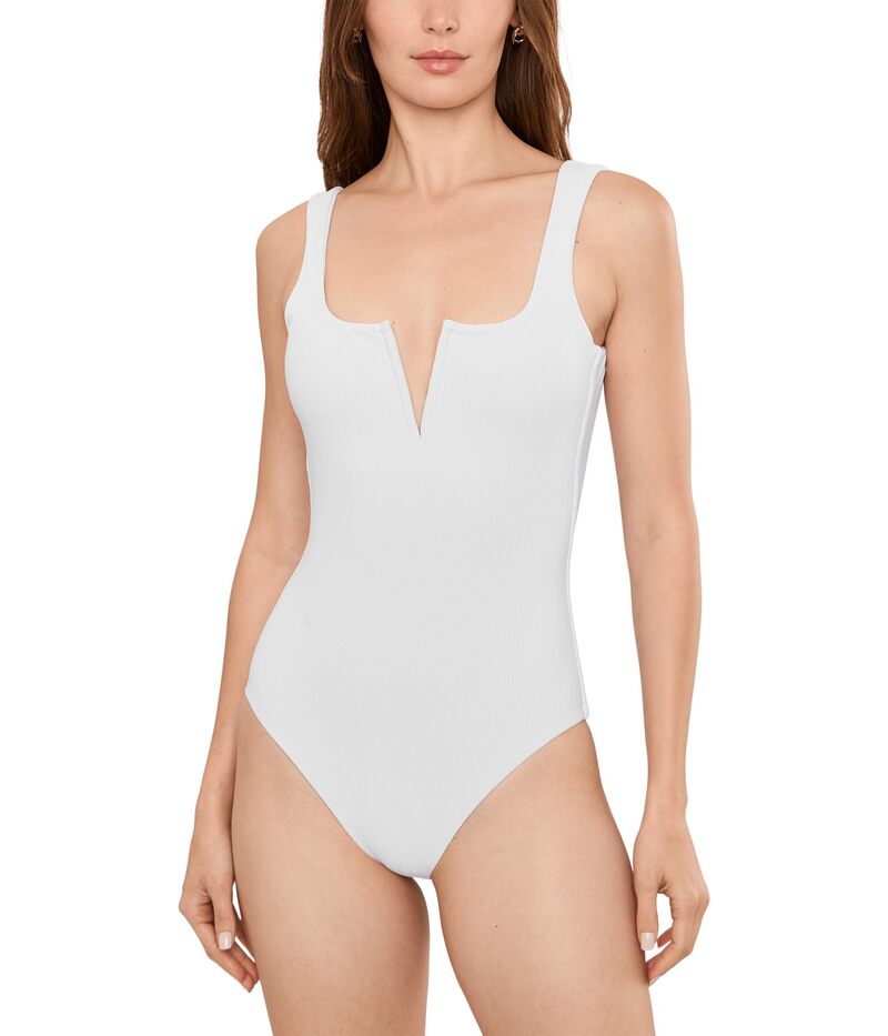 ビーチライオット レディース 水着 上下セット Beach Riotropez One Piece White ホワイト｜ReVida 店