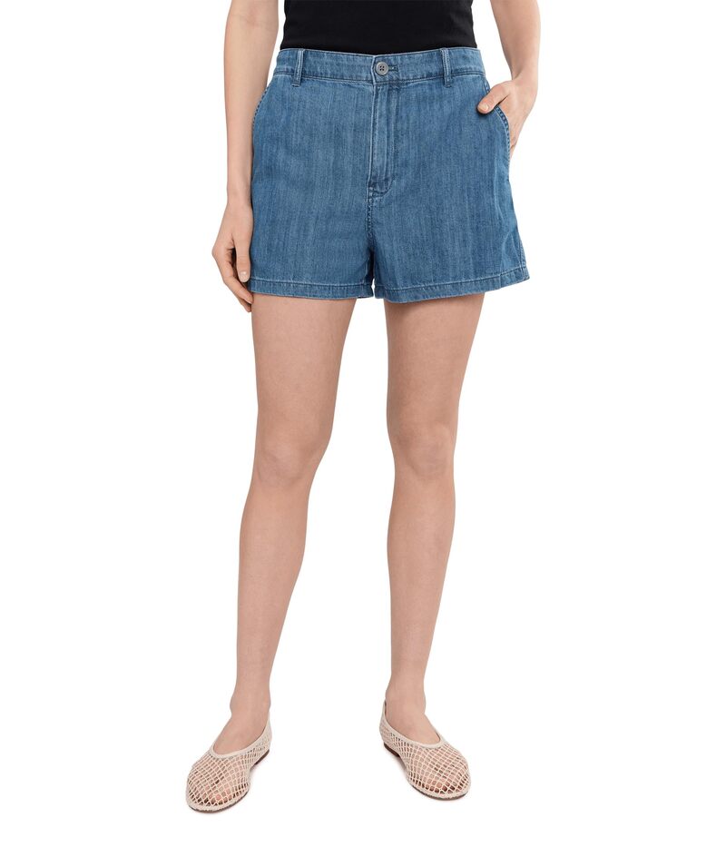 メイドウェル レディース ボトムス ハーフパンツ・ショーツ ショートパンツ デニム Madewell Zoe Shorts with E Back - Denim Ullman Wash デニム｜ReVida 店