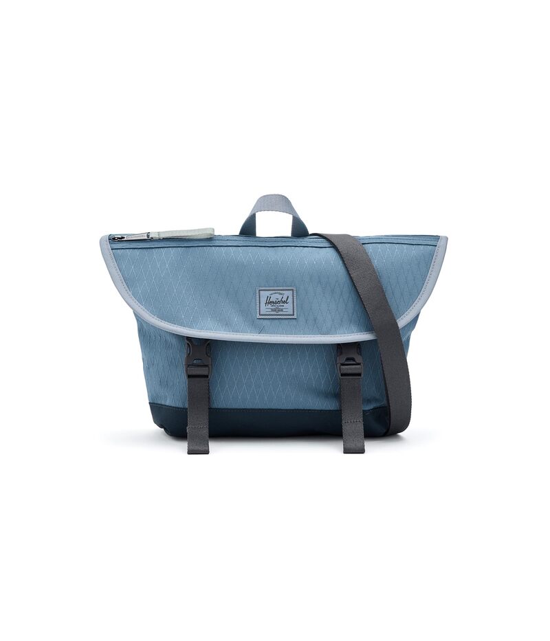 ハーシェルサプライ メンズ 御徒面子 Herschel Supply Co. Cove Small Messenger Blue Mirage Diamond/Sea Storm 青み