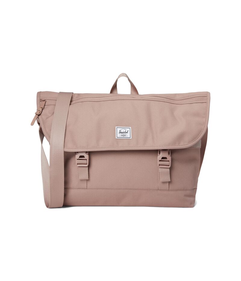 ハーシェルサプライ メンズ 御徒面子 うしろ側風呂敷き包み・背嚢 Herschel Supply Co. Cove Messenger Ash Rose 死灰