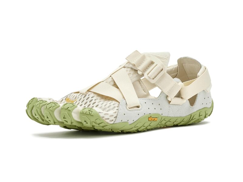ビブラムファイブフィンガーズ メンズ シューズ スニーカー Vibram FiveFingers Breezandal Ivory/Green 象牙色