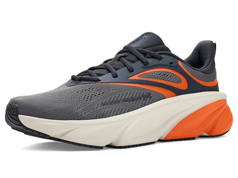 アンダーアーマー メンズ シューズ スニーカー Under Armour Charged Rogue 6 Castlerock/Solar Orange/Anthracite オレンジ色