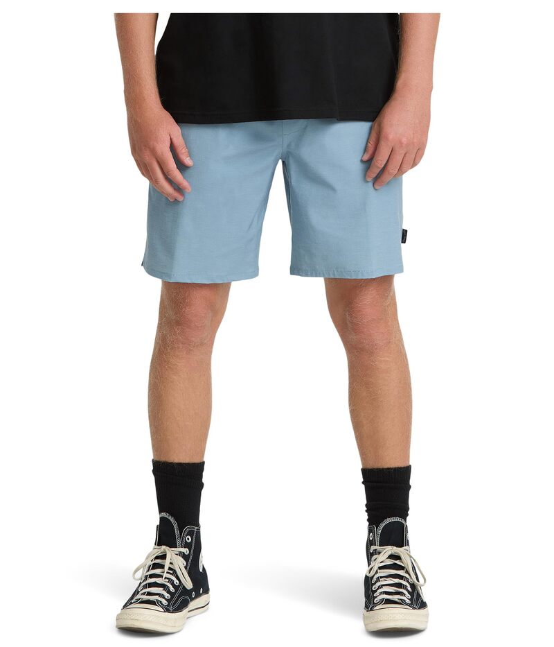 ビラボン メンズ ボトムス ハーフパンツ・ショーツ Billabong Crossfirelastic Wave Washed Blue Fog ブルー|ReVida 店
