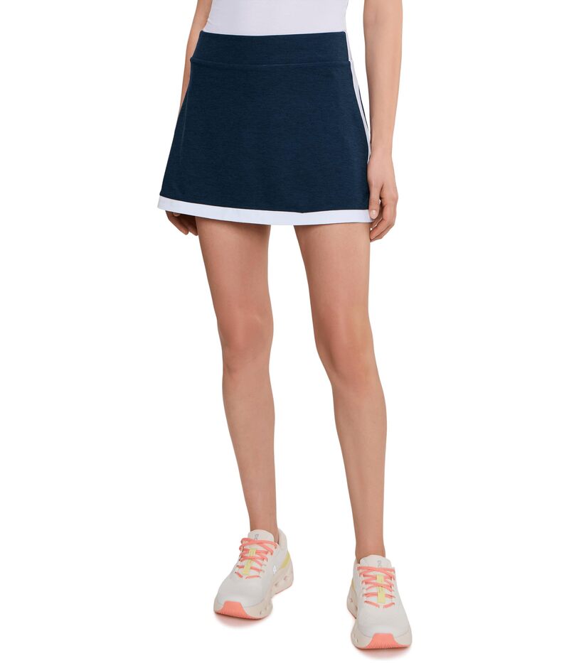 ビヨンドヨガ レディース 下つ方スコート Beyond Yoga Midweight Spacedye Kickstart Skirt Nocturnal Navy 米国海軍