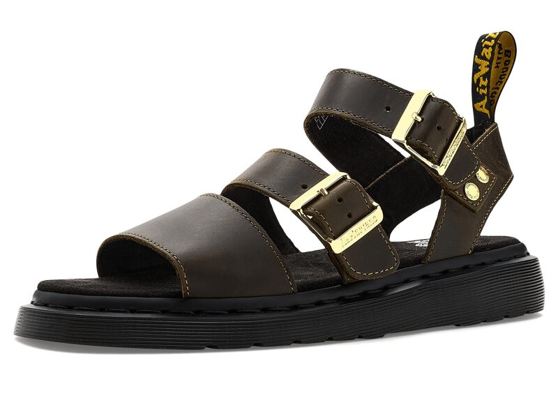 御医者さんマーチン メンズ シューズ サンダル Dr. Martens Gryphon Sandals Olive オリーブ