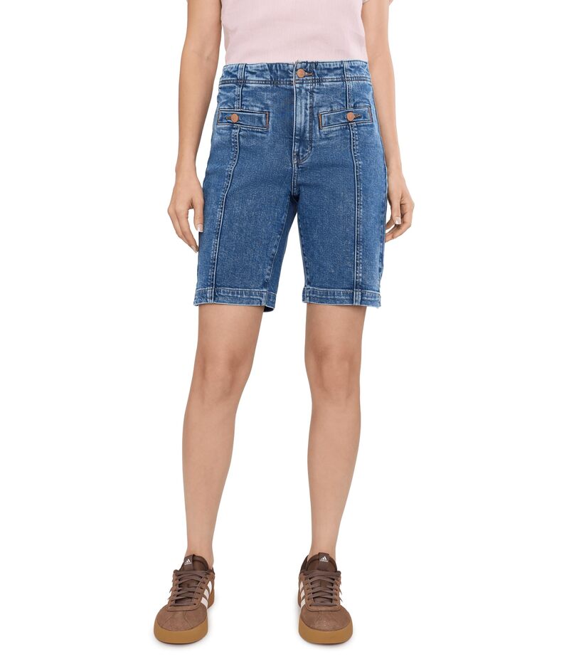 エヌワイディージェイ レディース ボトムス ハーフパンツ・ショーツ ショートパンツ デニム NYDJ Ella Denim Button Welt Pocket Shortsalton デニム｜ReVida 店