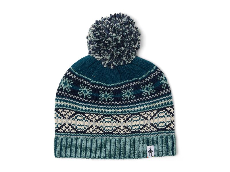 かっこ良い羊毛 レディース 佩び物 かぶり笠 Smartwool Chair Lift Beanie Arctic Green 緑であること