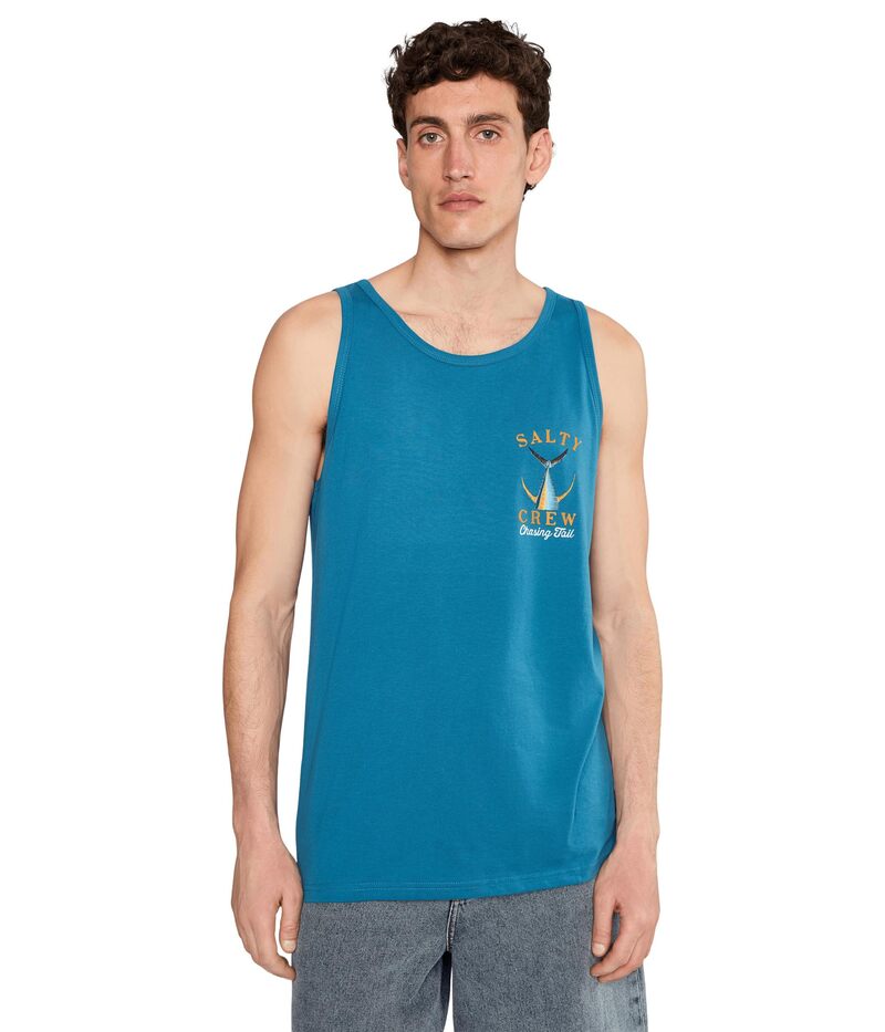ソルティークルー メンズ トップス プルオーバー Salty Crew Tailed Tank Cast Blue 青色