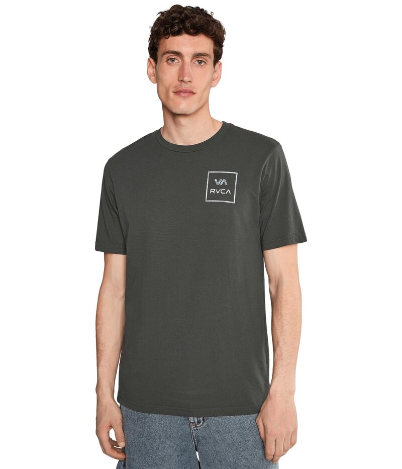 ルーカ メンズ トップス プルオーバー RVCA VAll The Way Short Sleeve Pirate Black 1 黒いこと