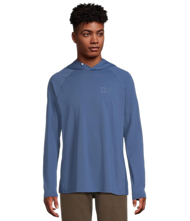 ソルティークルー メンズ トップス プルオーバー Salty Crew Apex Perforated Sunshirtrue Navy 米国海軍