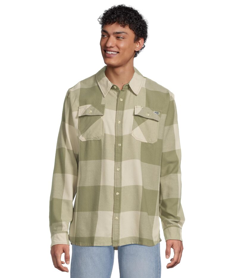 ソルティークルー メンズ トップス プルオーバー Salty Crew Daybreak Flannel Birch Four Leaf Clover
