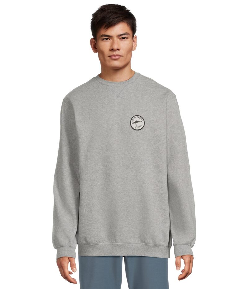 ソルティークルー メンズ トップス プルオーバー フリース Salty Crew Crafted Crew Fleece Athletic Heather ギョリュウモドキ