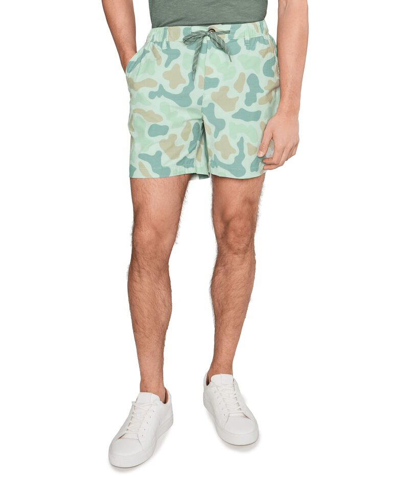 チャビーズ メンズ ボトムス ハーフパンツ・ショーツ ショートパンツ Chubbies The Duck & Covers 6" (Everywear Performance Shorts) Medium Green-pattern グリーン|ReVida 店
