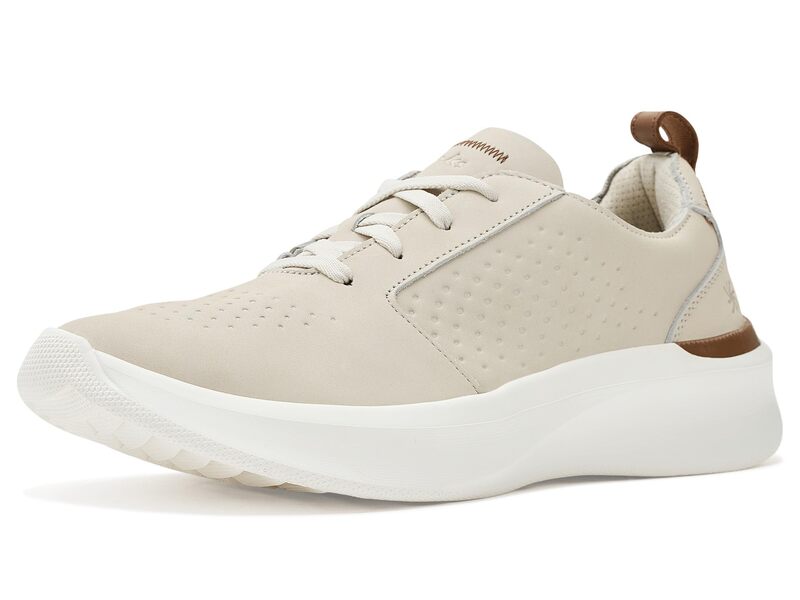 クラークス メンズ シューズ スニーカー Clarksolevana Style Off White Nubuck 象牙色