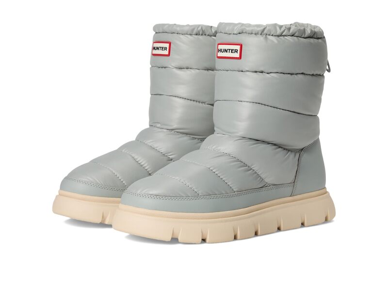山立ち レディース シューズ ブーツ・レインブーツ Hunter Maribels Light Grey 薄墨色