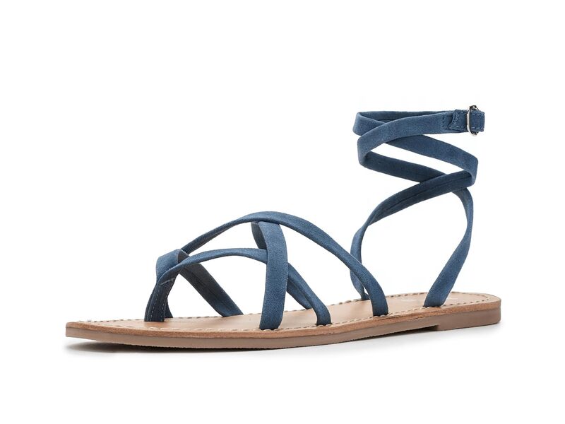 セイシェルズ レディース シューズ サンダル Seychelles Happy Go Lucky Blue Suede 青色