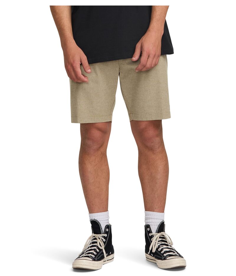 散らし広告ボン メンズ ボトムス 二分の一ズボン下・さる股引き Billabong 19\" Crossfire Submersible Khaki カーキ"