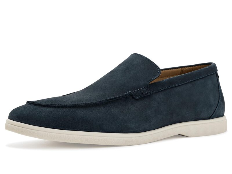 アンドレ地べた メンズ シューズ スリッポン・ローファー Andre Assous Maccanavy Nubuck 米国海軍