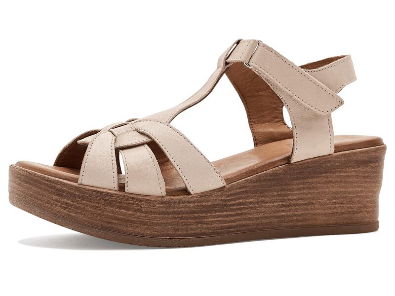 ミズムーズ レディース シューズ 踵 サンダル Miz Mooz Wilder Wedge Sandals Latte