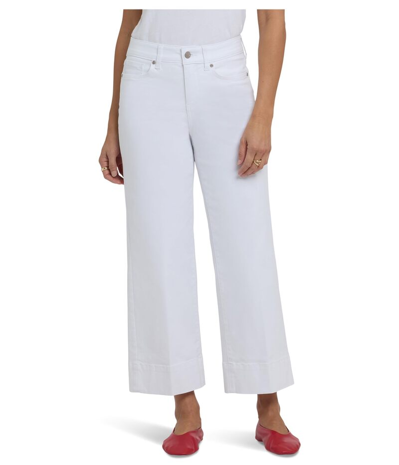 エヌワイディージェイ レディース ボトムス デニムパンツ アンクル ジーンズ NYDJ Teresankle Jeans in Optic White ホワイト|ReVida 店